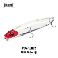 KINGDOM HY 铅笔拟饵 8g 11g 14.5g 17.5g 20g 25g 下沉铅笔鲈鱼远投铅笔饵 - 彩色 - 查看 47