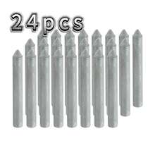 Que hàn 3~24 que | Que hàn nhôm đa năng | Que hàn bật lửa nhiệt độ thấp đa năng | Thích hợp để sửa chữa đồng/sắt/nhôm/thép không gỉ/PVC | Lõi hiệu quả | Thiết kế mượt mà | Gia dụng tự làm | Kích thước: 3/6/9/12/18/21/24 que - Màu xám đen - Xem 12