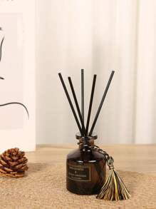 1 pezzo - Set diffusore di olio profumato senza fiamma, profumo di legno di sandalo per uso domestico dalla lunga durata, adatto per camera da letto, ambienti domestici, bagno, arredo di lusso per la casa, salotto, ecc., aromaterapia, deodorante per ambienti, diffusore, regalo, decorazione per la casa