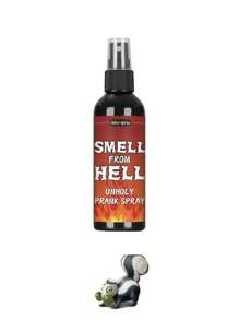 Practical Joke Fart Spray - Prank Toy With Awful Smell, Available In Poop, And Other Unpleasant Scents For Party, Holiday, Christmas Gatherings, And Pranks
