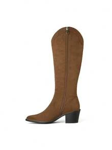 Women's Western Boot - Brown - View 6