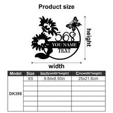 1 pieza Placa de metal personalizada con diseño de rama de árbol y pájaros con flores - Señal de dirección personalizada, número de casa, señal de dirección de jardín exterior, nombre de calle, apellido, decoración de patio - Regalo de registro, regalo para entusiastas del jardín, regalo para papá, regalo para mamá - Adornos, decoración del hogar, decoración de pared, decoración de habitación, decoración de sala de estar, decoración de dormitorio, decoración de baño, decoración de cocina, decoración de la casa, regalos personalizados, impresión gráfica - Multicolor - Ver 68