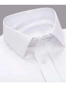 Men's Slim Fit Shirt In Mitong Fabric - Comfort And Style - trắng - Xem 2
