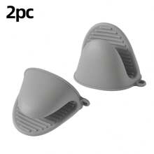 4-Piece Set Of Silicone Cooking Tongs Gloves - Silicone Pot Holders,Silicone Gloves, Heat - Resistant Silicone Cooking Tongs Gloves, Silicone Heat - Insulation Pads. Suitable For Kitchens, Cooking, Baking, Grilling - Heat - Resistant Gloves (Multi-Color)