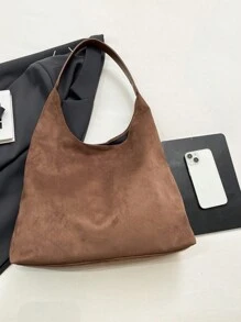 Set de 2 bolsos de mano de madre e hijo auténtico con monedero, bolso de hombro casual de gran capacidad, versátil y elegante para uso diario y commuting