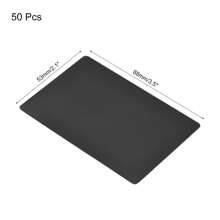 Blank Metal Card Anodized Aluminum Plate For DIY Laser Printing Engraving