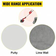 Drywall Sander 850W, Electric Drywall Sander, Variable Speed 800-1750 RPM, Foldable Sheetrock Sander, With Telescope Handle, Electric Sander, With LED Strip Light And Vacuum Bag, Wall Sander - US A Type Plug(110-127V) - View 6