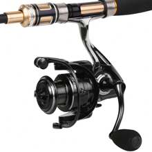 BILLINGS HL Series Metal Spinning Reel,1000-7000 Saltwater Freshwater Spinning Fishing Reel,Max Drag 12KG With Metal Spool,Comfortable Eva Grip,5.2:1 Gear Ratio