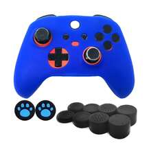 1 Set Series S/X Controller Cover + 10pcs Joystick Cap, Sweat-Proof, Scratch-Resistant, Dust-Proof - Multicolor - View 11