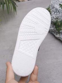 1 Đôi giày thể thao unisex thường ngày có móc và vòng, thoải mái, chống trượt, đa năng, thích hợp cho hoạt động ngoài trời, mọi mùa - màu đen - Xem 4