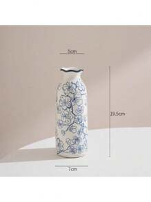 Retro Mini Crackle Ceramic Flower Vase, Single Stem Hydroponic Vase Decor, Rustic Floral Arrangement, Valentine's Day Gift Gifts Birthday Graduation Home Decor Room Decor Glass Vase