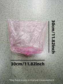 1pc Small Garbage Bag,Pet Small Garbage Bag Desktop Small Garbage Bag Small Cat Garbage Bag Office Home Car Thickened Disposable Mini Plastic Bag 30 Pieces Per Circle
