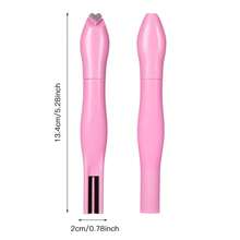 三合一美甲磁力棒，适用于猫咪磁性凝胶指甲油，打造心形效果美甲设计，强力厚磁力棒，大号磁性美甲工具及配件，美甲用品，美甲工具，美甲工具，返校，指甲，按压式指甲美甲工具 - 彩色 - 查看 8