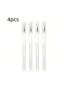 2支/4支装白色眉毛微雕定位笔，皮肤标记笔，眉毛永久化妆定位标记工具 - 彩色 - 查看 15