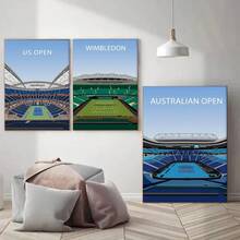 1pc/3PCS Wall Arts Posters Optional Frame Pop Quotes - Unrecited Art, Novak Djokovic Posters, Tennis - Multicolor - View 7