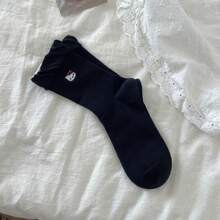 Sanrio 1Pair Sanrio Socks For Women For Spring And Summer, Thin, Hello Kitty, Cute, Preppy, Versatile Socks