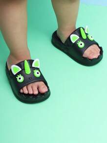1 Pair Casual Summer Outdoor Unisex Kids Fashion Waterproof Slippers, Toddler Beach Sandals