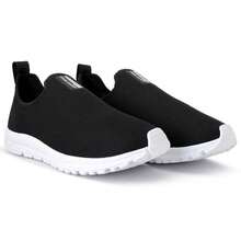 Kit 2 Tênis Meia Feminino Calce Fácil Botinha Ortopédico Esportivo Sneaker Slip On Casual confortável Academia - PTOBCO-PNKBCO - Visão 3