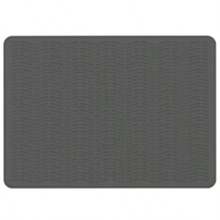 Tapis de protection en silicone pour dessus de cuisinière - 28 "X20" Couvre-plaque de cuisson en céramique, couvre-plaque en verre résistant à la chaleur, film de protection pour cuisinière plate de camping-car, grand tapis de séchage en silicone - Noir/Gris