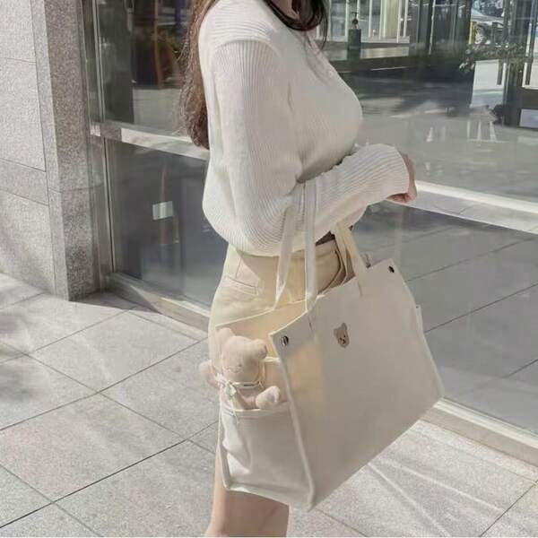 1 Peça Bolsa Fashionista de Mãe, Bolsa de Ombro Portátil Adequada para Uso Diário, Pode Ser Pendurada no Carrinho de Bebê