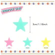 100pcs/200pcs Glow In The Dark Stars, Fluorescent Wall And Ceiling Star Stickers, Make The Bedroom Twinkle Like The Night Sky, Bedroom Decorations, Home Decoration (Note!!! This Product Needs To Absorb Light Source To Glow- If You Mind, Please Don't Buy It) Wall Decor Wall Sticker Personalised Stickers
