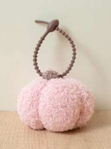 Llavero de calabaza estilo Kawaii - Decoración adorable y linda para Halloween y otoño para bolsos, hogar, coche | Regalo suave y encantador para fiestas de otoño, accesorios de cosplay (Amuleto acogedor naranja)