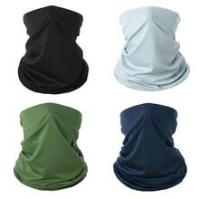 Ueasy 多用途头巾骑行围巾、清凉围脖面罩围巾、骑行头巾男女围脖、钓鱼围脖、户外钓鱼徒步头饰面罩，男女皆宜的理想礼物