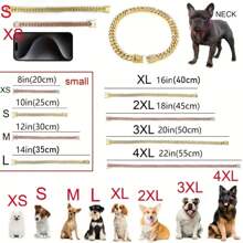 Sparkling Rhinestone 13mm Dog Cuban Chain Collar - Geometric Pattern Zinc Alloy Double Locking Design, Easy-Clean Pet Collar For Small To Medium Dogs, Secure Dog Necklace | Geometric Pattern Collar | Pet Jewelry