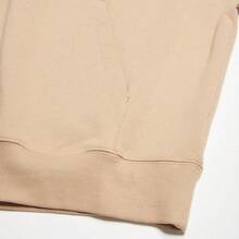 Puma 女款春秋连帽卫衣，宽松休闲长袖套头针织上衣 - 沙漠黃 - 查看 4