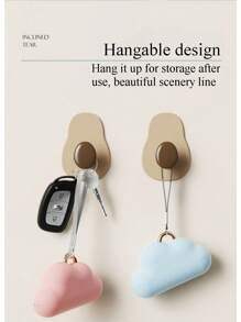 Creative Cloud Shaped Reusable Lint Remover, Portable Household Clothes Fuzz Pet Hair Remover Roller