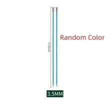 2/22Pcs/Pack Multicolor Knitting Needles Sweater Needles For Knitting Sweater Weaving Tools DIY Knit Accessories Random Color
