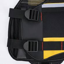 Lightweight Multi-Pocket Utility Work Vest For Mechanics & Construction Workers - Durable, Tool Vest With Heavy-Duty Storage Pockets, Breathable Design For Enhanced Mobility, Perfect For Job Site Efficiency, Adjustable Fit