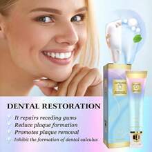 2Pcs Niacinamide Whitening Toothpaste, Fresh Breath Niacinamide Whitening Toothpaste,Nicotinamide Dazzle White Toothpaste, Remove Tooth Stains Complete Care Toothpaste, Stain Removal Toothpaste Natural,Repair And Protect Teeth - Blue - View 5
