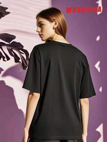 Women T-Shirts - Black - View 3
