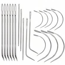 Hand Sewing Needle Kit, Leather Hand Sewing Needles And Bending Needles For Leather Sewing, Used For Home Decoration, Hand Sewing Leather Needles, Carpet And Canvas Repair
