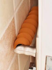 1/2/4Pcs Colorful Spiral Door Handle Protectors Set|Anti-Static, Anti-Collision & Anti-Scratch Thick Bumper Covers – Reusable Silent Grip Enhancers For Bedroom, Bathroom, Window & Refrigerator Handles – Easy Installation & Ideal Holiday Gifts