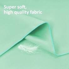 1件/2件双面超细纤维速干运动毛巾，薄荷绿，吸水，不粘沙，便携，适用于瑜伽、游泳、徒步旅行、运动 - 薄荷綠 - 查看 4