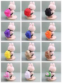 17cm Plush Backpack, Mini Backpack, Cute For Teens/Birthday Party Gifts (Doll Not Included) - Multicolor - View 2