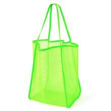 Bolso de hombro transparente de malla para niña, una bolsa de transporte de gran capacidad y con estilo, adecuada para uso diario