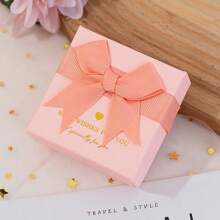 Caja de exhibición y almacenamiento de joyas, con diversos estilos de cajas de regalo, cajas de almacenamiento de joyas con moño, para guardar anillos, collares, pulseras, aretes, etc.
