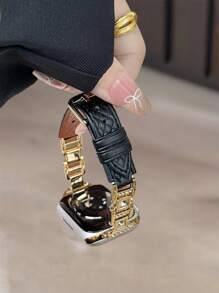 New Bow Leather Strap Compatible With 38/40/41/42/44/45/46/49mm I Watch Strap I Watch Strap I Watch Strap Ultra/Se10/9/8/7/6/5/4/3/2/1