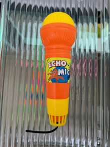 1pc Random Color Echo Microphone Toy,Perfect Gift To Have Fun With Singing And Pronunciation - No Batteries Required!(Some Parts Are Sent Random)