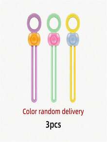 1/3/6pcs Colorful Sealing Bands Sealing Clips Food Sealing Ropes For Tying Kitchen Food Preservation Multi-Purpose Sealers - Multicolor 1 - View 13