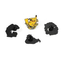 pokemon 1 Stück Pokemon Pikachu Charizard witzige Cartoon kreative Brosche Metall Abzeichen Kleidung Accessoire Tasche Accessoire, geeignet für den täglichen Gebrauch und als Geschenk für Freunde.