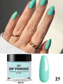 10 g de poudre acrylique colorée à tremper, poudre à tremper pour manucure française, convient pour le salon de manucure maison DIY, longue tenue, sans besoin de lampe à polymériser