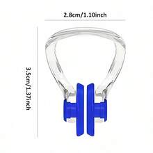 10pcs Waterproof Swimming Nose Clips, Soft & Comfortable, Large Size Nose Clips, Swimming Accessories - Secure Fit, Enhance Swimming Performance, Beach Essential, Pool Accessories - Multicolor - View 2