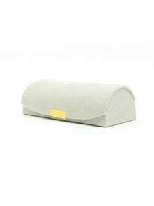 1pc Custom Jewelry Storage Box, Long Velvet Jewelry Box Jewelry Box Organizer Jewelry Packaging Box Back To School - Multicolor - View 7