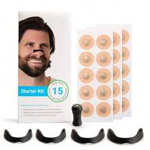 Nasal Dilator Strips - Anti Snoring Nasal Strips - Paper Nasal Dilator Magnetic Stickers, Sleep & Sports Nasal Dilator Accessories, Outdoor Sports Nose Clips - Drug-Free Snoring Stopper, Improve Sleep - Expand Nasal Passages, Enhance Oxygen Supply And Stay, Comfortable All Night