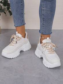 Women's Sports Shoes, Casual Thick-Soled Outdoor Athletic Shoe Breathing Sneaker For Women