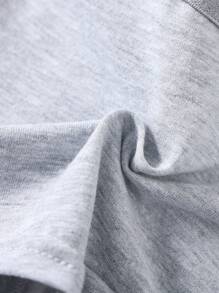 3 pièces Slips pour jeunes garçons - Sous-vêtements en tissu tricoté de style classique pour garçons